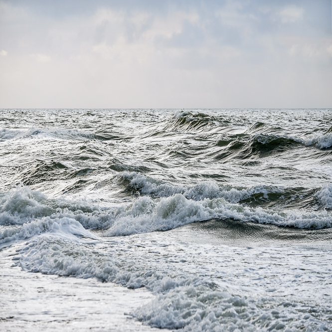 Zee strand en duinen, North Sea