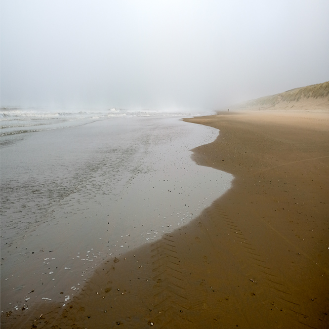 Zee strand en duinen, North Sea