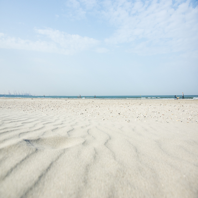 Zee strand en duinen, North Sea