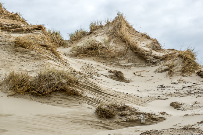 Zee strand en duinen, North Sea