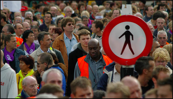 Op straat, on the street