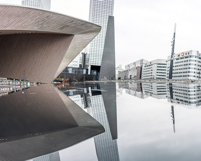 Centraal station in Rotterdam