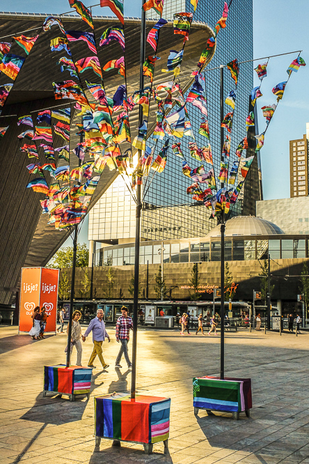 Centraal station in Rotterdam