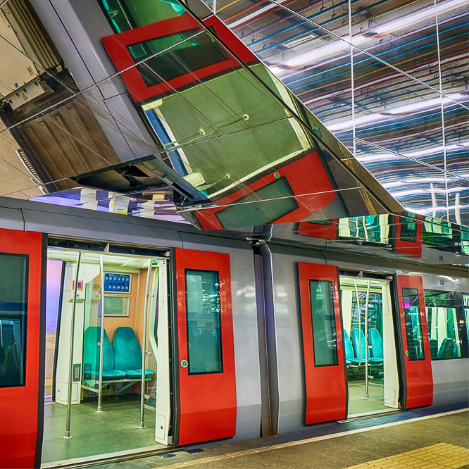 Centraal station in Rotterdam