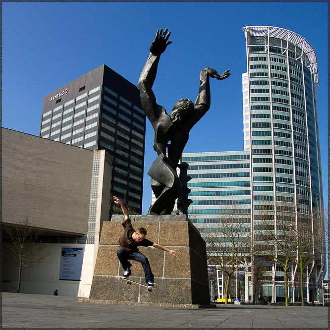 Zadkine - De verwoeste stad - Rotterdam